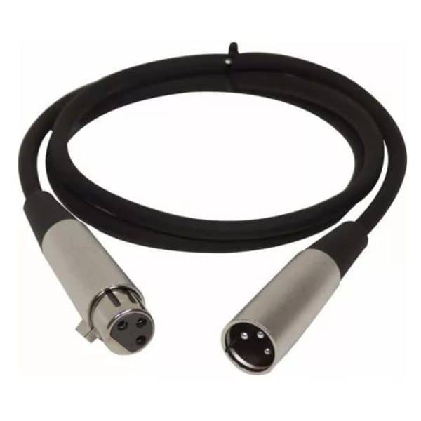 Cable De Micrófono Canon Hembra A Canon Macho De 6 Metros