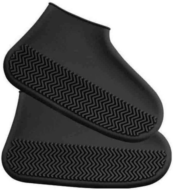 Cobertor De Zapatos Silicona Talla M Y L Elástico Antilluvia