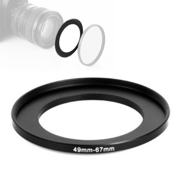 Anillo Adaptador Step Up 49mm A 67mm Filtro Fotográfico