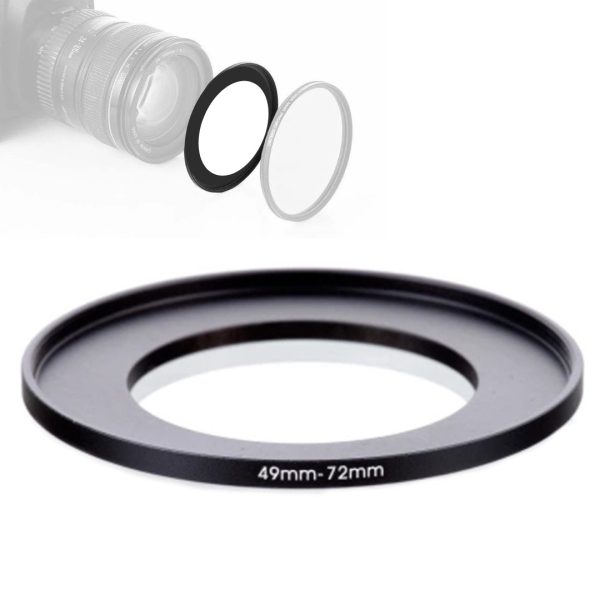 Anillo Adaptador Step Up 49mm A 72mm Filtro Fotográfico