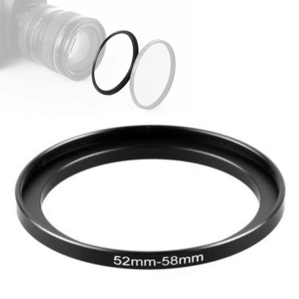 Anillo Adaptador Step Up 52mm A 58mm Filtro Fotográfico
