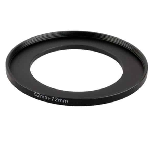 Anillo Adaptador Step Up 52mm A 72mm Filtro Fotográfico