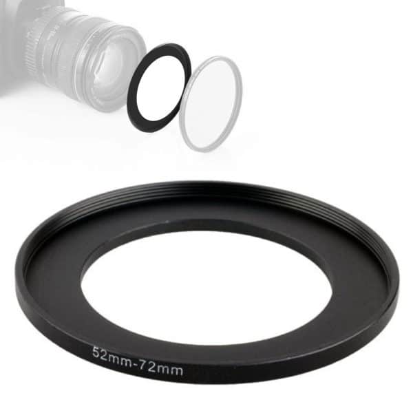 Anillo Adaptador Step Up 52mm A 72mm Filtro Fotográfico