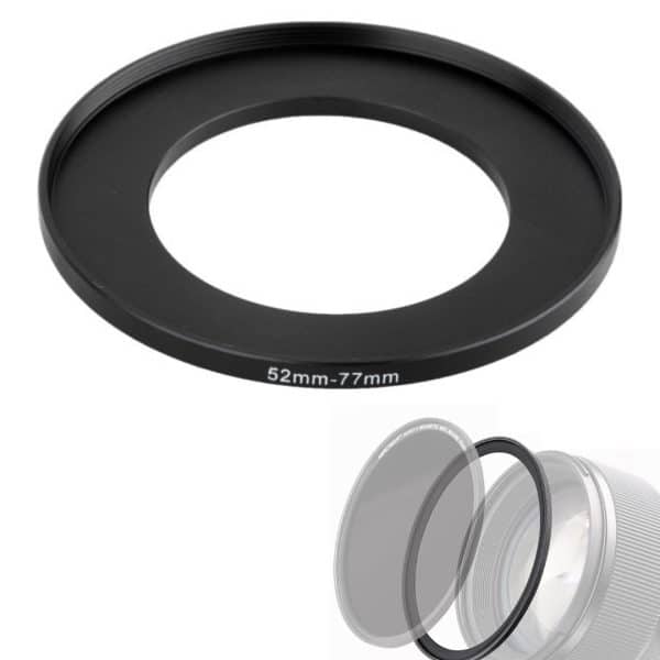 Anillo Adaptador Step Up 52mm A 77mm Filtro Fotográfico