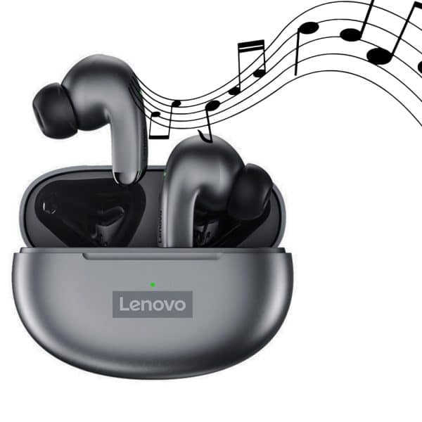 Audifonos Auriculares Lenovo Bluetooth Inalambricos Lp5