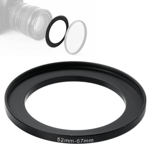 Anillo Adaptador Step Up 52mm A 67mm Filtro Fotográfico