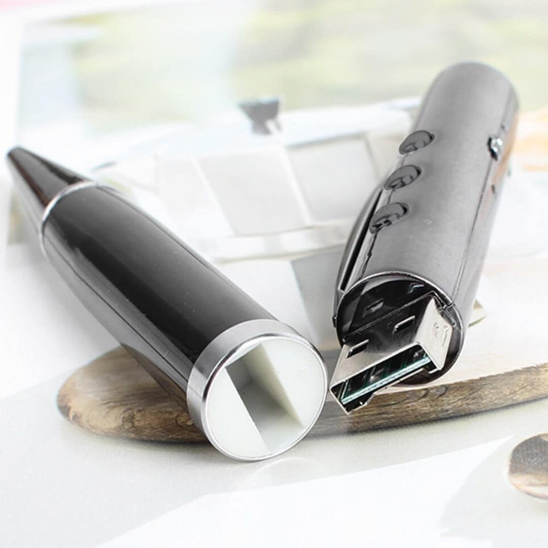 Mini Reproductor Mp3 Portátil Tipo Esfero Carga Usb Memoria