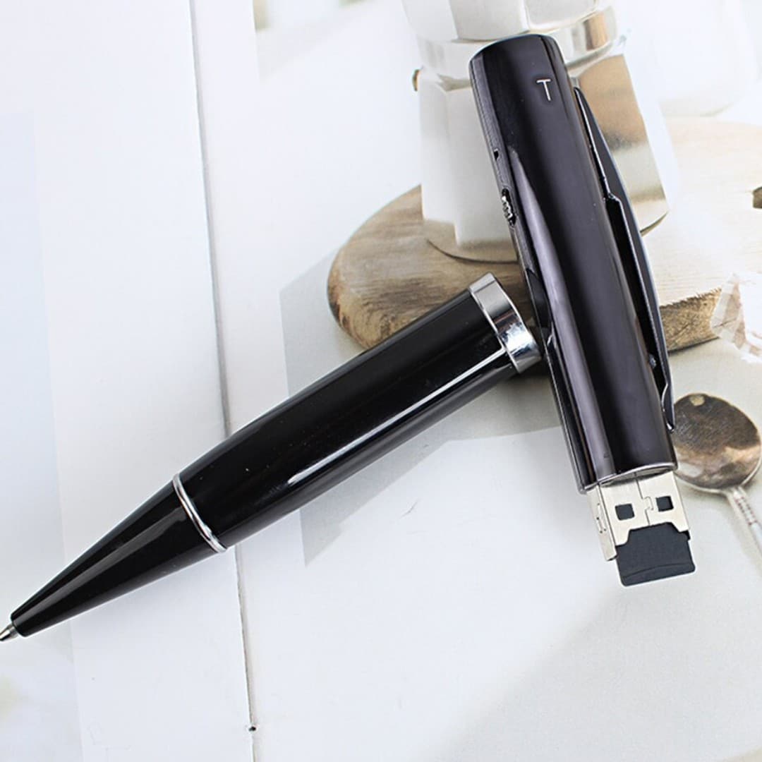 Mini Reproductor Mp3 Portátil Tipo Esfero Carga Usb Memoria