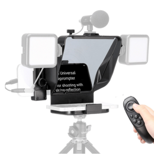Teleprompter Smartphone Camara Fotografia DSLR con Control Remoto Profesional
