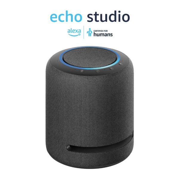 Echo Studio Amazon Alexa Sonido Premium Dolby Atmos Spatial Audio Profesional