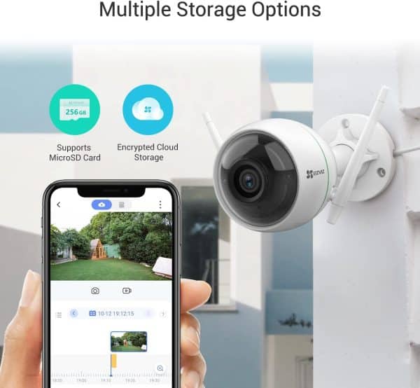 Camara Ip Wifi 2mp C3WN Ip67 Audio Ezviz Exterior
