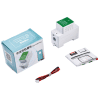 Medidor Consumo Energia Electrica Para Riel Din Wifi 100a