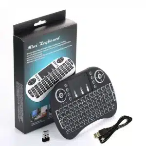 Mini Teclado Wireless Universal | Smart Tv Ps4 Xbox Control - Audio y Video - Ecuador