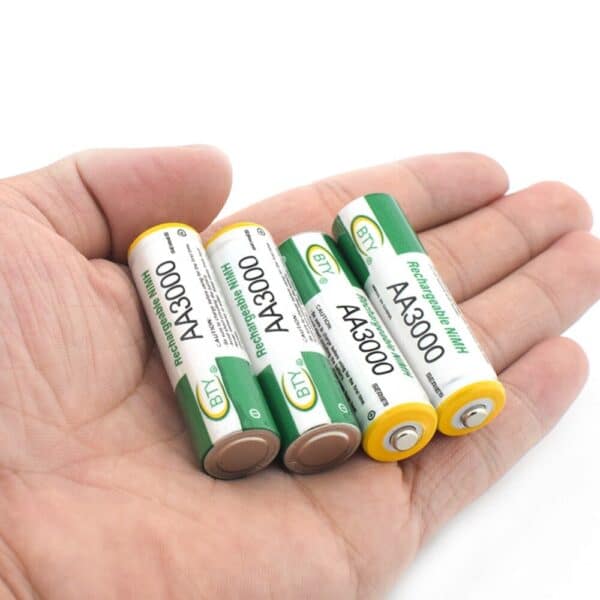 Pilas Baterias AA Recargables Ni-mh 3000