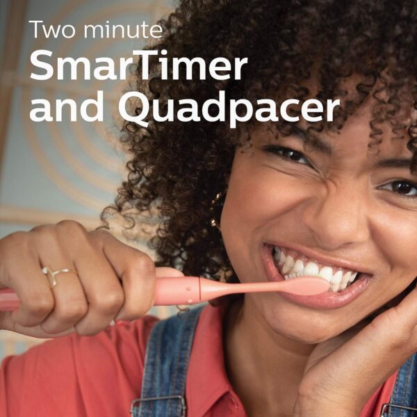 PHILIPS One by Sonicare Kit Cepillo Dientes Electrico Dental Batería Interna Coral