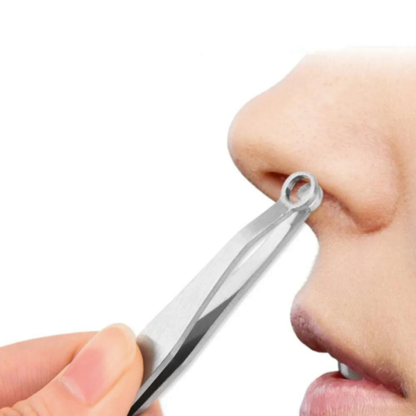 Pinzas Universales para Recortar Pelo de Nariz Acero Inoxidable Cejas Manicura