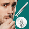 Pinzas Universales para Recortar Pelo de Nariz Acero Inoxidable Cejas Manicura