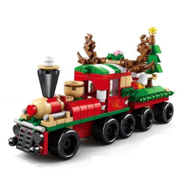 Lego 6 en 1 Tipo Tren de Navidad Juguete Niños Regalo Adorno