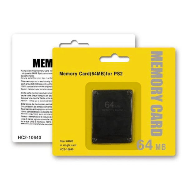 Tarjeta de Expansión Memoria Memory Card Play Station 2 PS2 64Mb