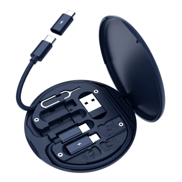 Kit Adaptador Carga Rápida Y Almacenamiento 60w USB C Micro USB OTG Iphone Cable Multifunción