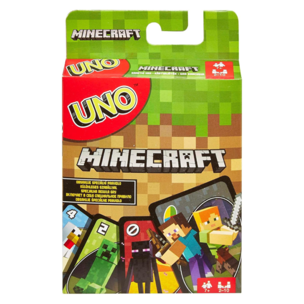 Juego De Cartas Uno Minecraft Juego de Mesa Niños