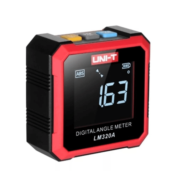 Medidor de Ángulo Electrónico UNI-T LM320A Transportador Digital Inclinómetro Magnético