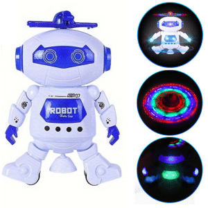 Robot Giratorio para Niños Juguete Baile Luz LED Musical Electrónico - Juguetes - Ecuador