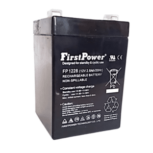 Bateria 12v 2.8Ah Recargable Vertical First Power - Domótica - Ecuador