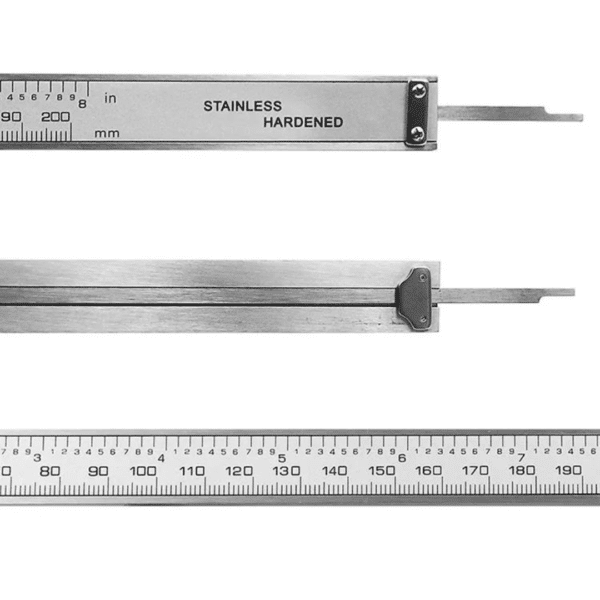 Calibrador Digital Pie De Rey Vernier Metalico con Estuche 8" 200mm