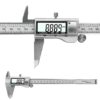 Calibrador Digital Pie De Rey Vernier Metalico con Estuche 8" 200mm