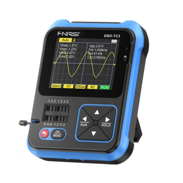 Osciloscopio Digital Multimetro DSO-TC3 Diodo Transistor Voltaje LCR PWM 500KHZ
