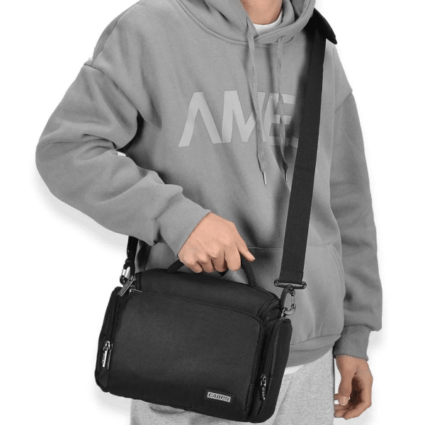 Maleta Bolso Estuche Amplio Cámara Canon Nikon Sony Fujifilm Panasonic