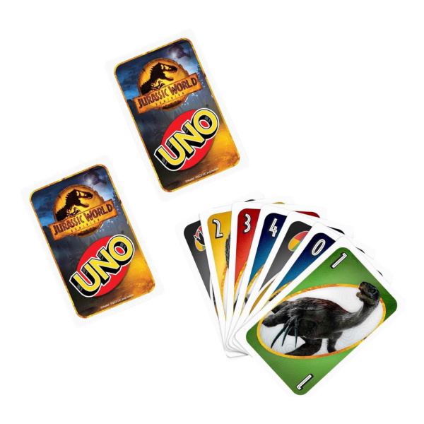 Juego De Cartas Uno Jurassic World Juego de Mesa Niños