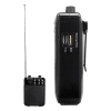Megáfono Portátil 3W Grabación Radio FM MP3 Amplificador Voz Micrófono Profesores Guía Turística