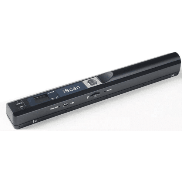 Escaner Portatil Liviano A4 Color Negro PDF JPG Soporta Micro SD 32 GB