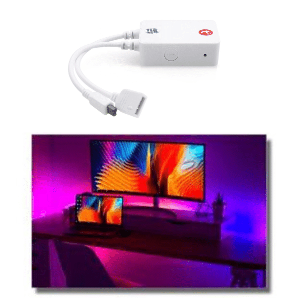 Tira Luz Led Inteligente Wifi Tuya Alexa 5M control musica RGB
