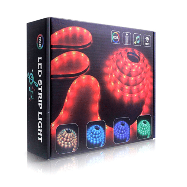 Tira Luz Led Inteligente Wifi Tuya Alexa 5M control musica RGB