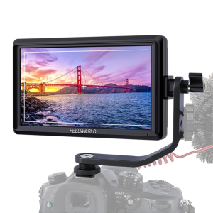 Monitor Feelworld FW568 V3 6" 3D LUT DSLR IPS Full HD 1920x1080 compatible con HDMI Fotografia