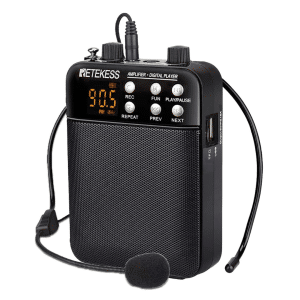 Megáfono Portátil 3W Grabación Radio FM MP3 Amplificador Voz Micrófono Profesores Guía Turística - Audio y Video - Ecuador