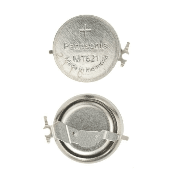 Bateria Recargable para Reloj MT621 Capacitor para Seiko Kinetic Solar V137 V138 302624X