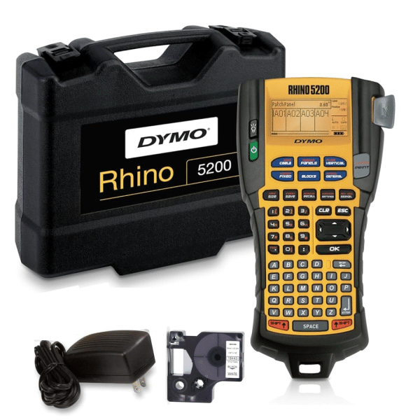 Etiquetadora DYMO Rhino Industrial 5200 Label Maker 5 Lines, 6-1/10w x 11-2/9d x 3-1/2h