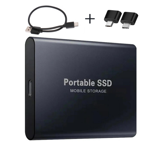 Disco Duro Portátil de 4TB Externo USB3.1 ssd Alta Velocidad Estado Sólido Portátil Mac PC