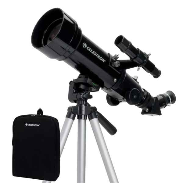 Celestron Telescopio Refractor Portátil Travel Scope 70 Mm Color Negro