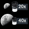 Celestron Telescopio Refractor Portátil Travel Scope 70 Mm Color Negro