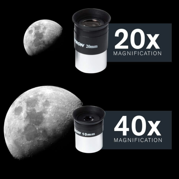 Celestron Telescopio Refractor Portátil Travel Scope 70 Mm Color Negro