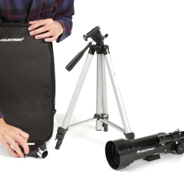 Celestron Telescopio Refractor Portátil Travel Scope 70 Mm Color Negro