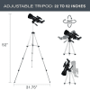 Celestron Telescopio Refractor Portátil Travel Scope 70 Mm Color Negro