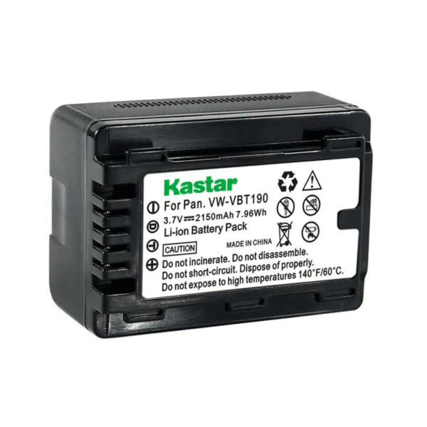 Bateria para Panasonic VW-VBT190 HC-V550 HC-V550M HC-V710