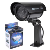 Camara De Seguridad Falsa Vigilancia Led Intermitente Simulacion Exterior