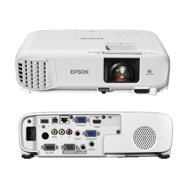 Proyector Epson Powerlite X49 3lcd Xga 3600 Lum Hdmi Vga Red